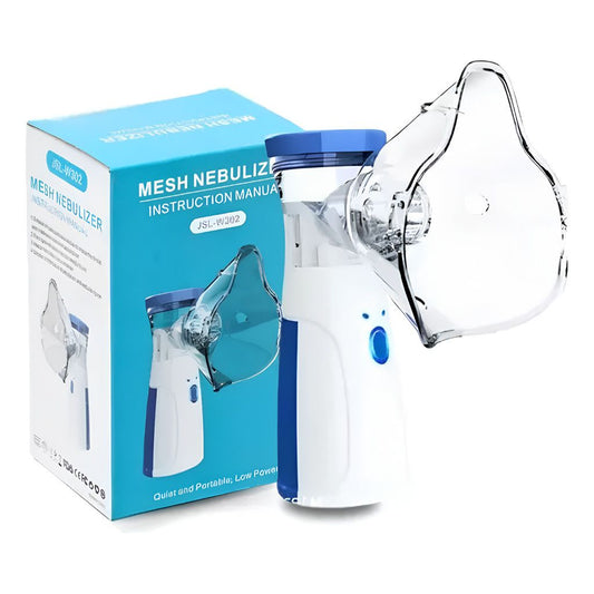 Portable Mesh Nebulizer – Quiet, Rechargeable & Travel-Friendly Inhaler
